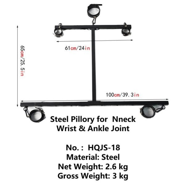 Steel Pillory for Nneck Wrist & Ankle Joint - Image 2