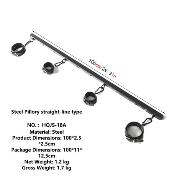 Steel Pillory straight-line type - Image 2