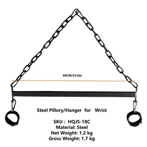 SM BDSM Steel Furniture Bondage Pillory Hanger