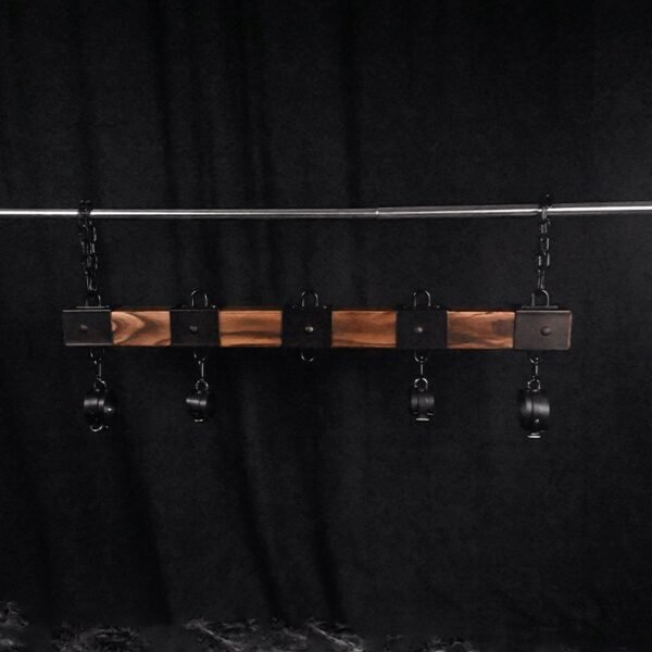 Adjustable Wooden Shackles Viking-style locks - Image 7