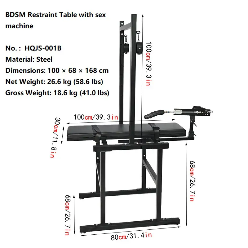 BDSM Restraint Table with automatic thruste sex machine - Image 2