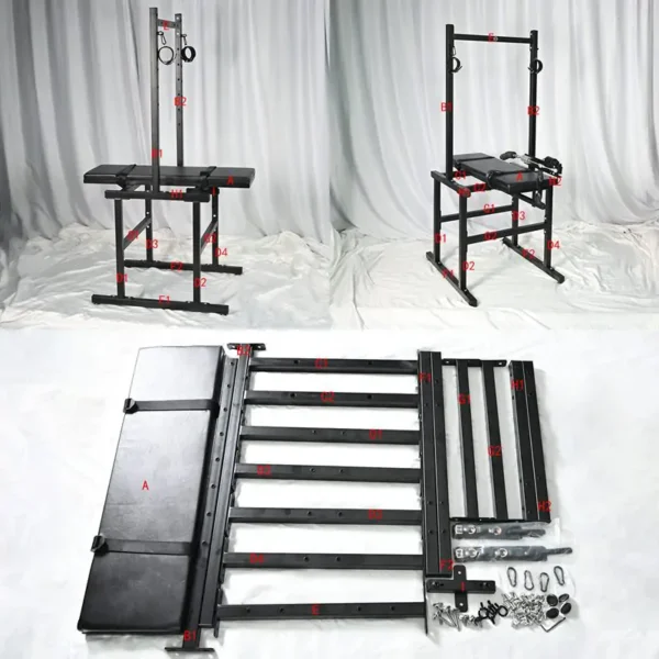 BDSM Restraint Table with automatic thruste sex machine