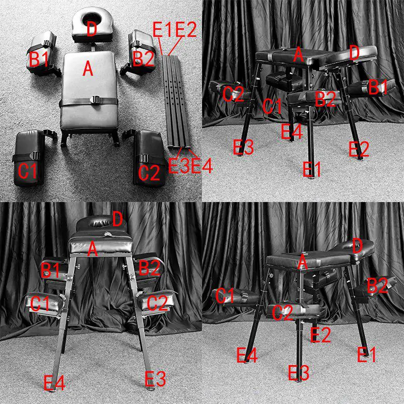 Dungeon Furniture BDSM Bondage Horse sensation play - Image 5