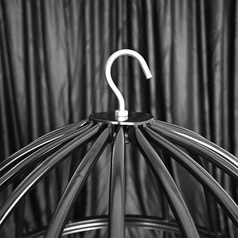 BDSM Steel Slave Birdcage Bondage Confinement with Posture Restraint - Image 4