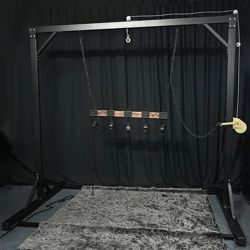 BDSM Suspension Wooden Stocks