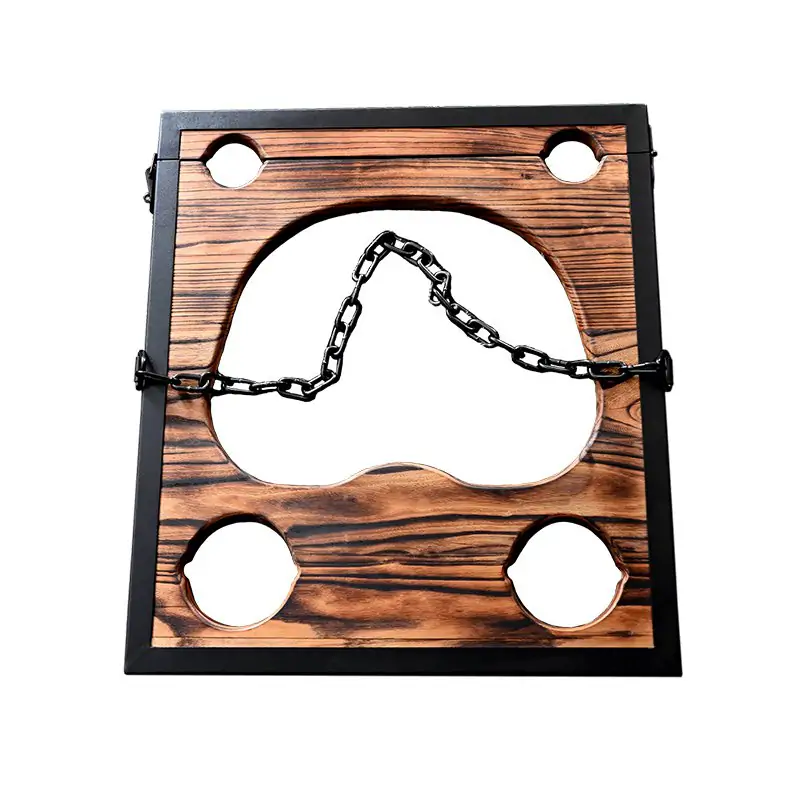 BDSM Wooden stocks Buttock Restraints/Limb&Hip Immobilization - Image 2