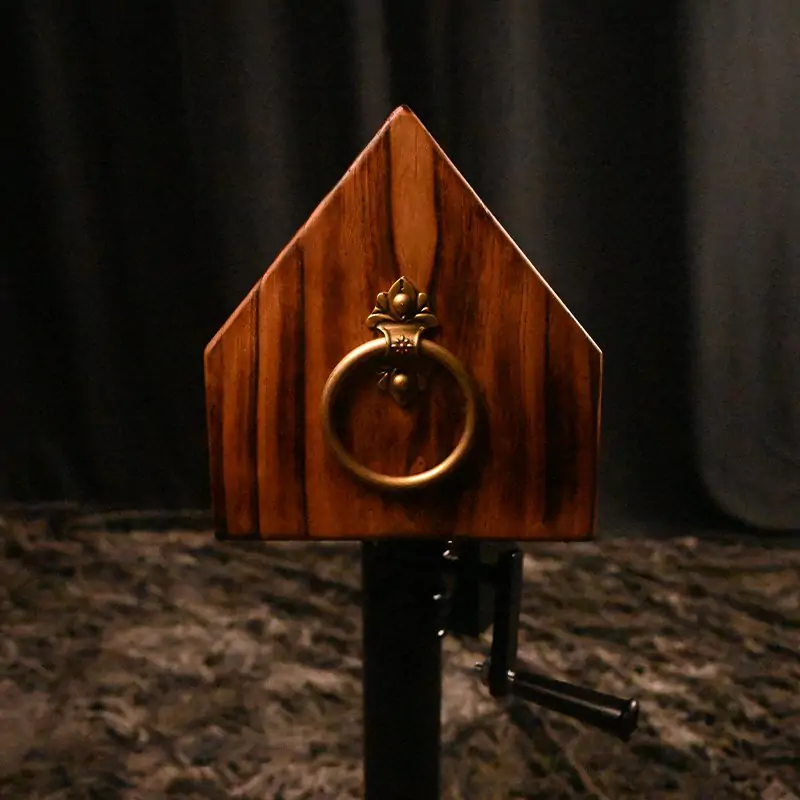 Dungeons BDSM Adjustable Wooden horse Chevalet cuffs ankles - Image 7